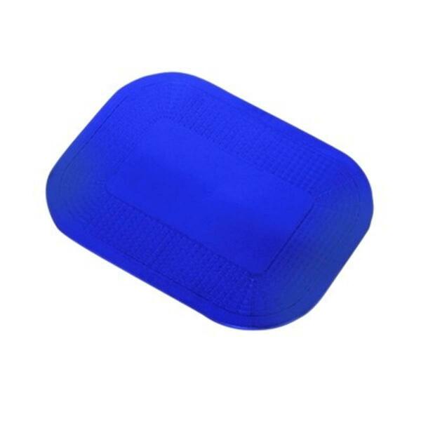 Fabrication Enterprises 10 x 14 in. Dycem Non-Slip Rectangular Pad, Blue 50-1591B